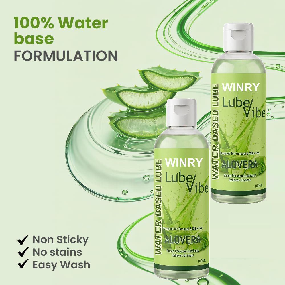 Intimate Water-Based Lubricant | Aloe Vera Moisturizing Formula | 200ml Lubricant-image-38