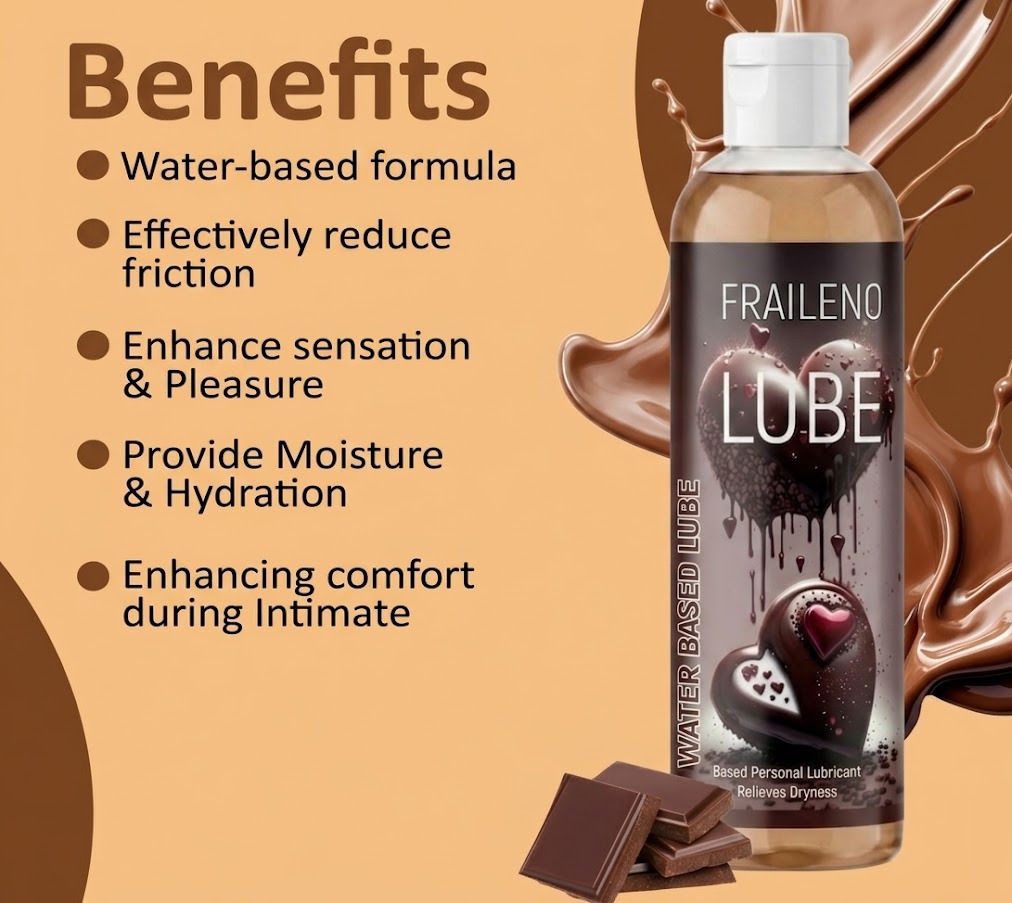 fraileno Water-Based Lube with Chocolate Flavor for Long-Lasting Smoothness Lubricant-picture-15