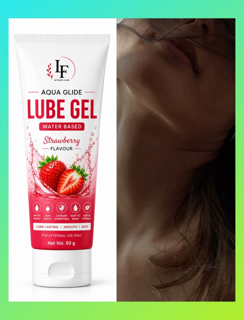 ltf Water Based Strawberry Personal Gel 50 ml Lubricant-picture-12
