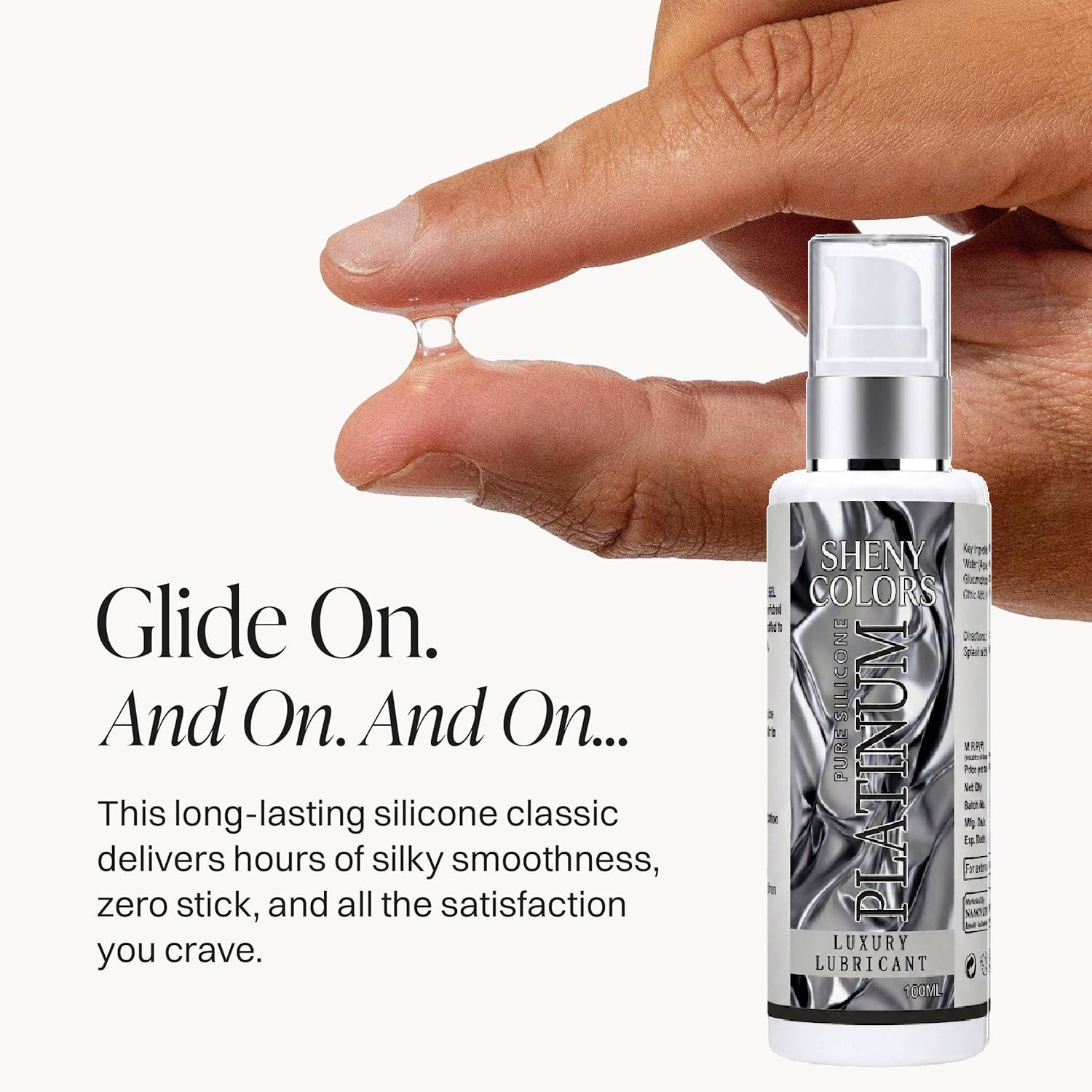 sheny colors Advanced Silicone Personal Lubricant | Long-Lasting Moisture & Glide Lubricant-picture-14