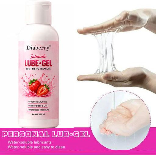 Strawberry Lube Gel | Long Lasting Smooth - Non Sticky Intimate Lubricant-image-4