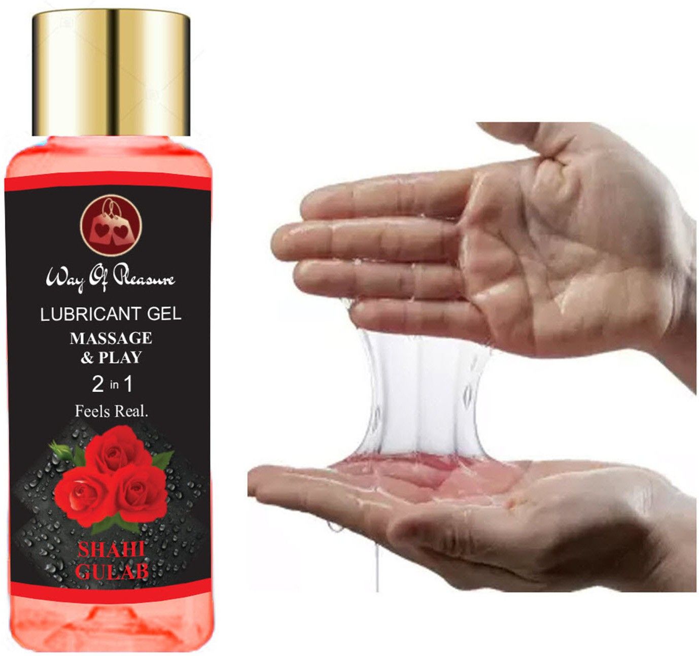 way of pleasure Shahigulab Flavoured Lubricant Non Sticky Gel 50ml For Men & Women Lubricant-picture-24