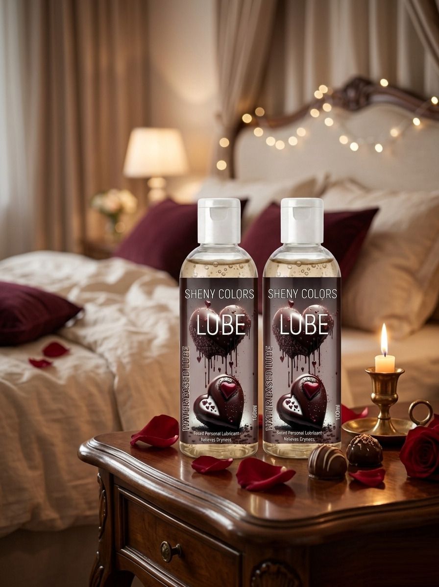 sheny colors Chocolate Scented Personal Lubricant for a Luxurious Experience Lubricant-picture-6