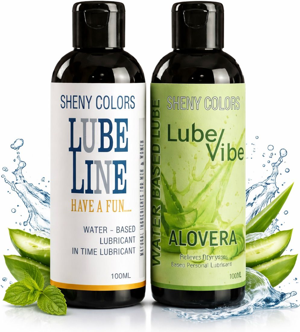 sheny colors Aloe vera Ultra Smooth Long Lasting Water-Based Personal Lubricant Gel Lubricant-picture-17