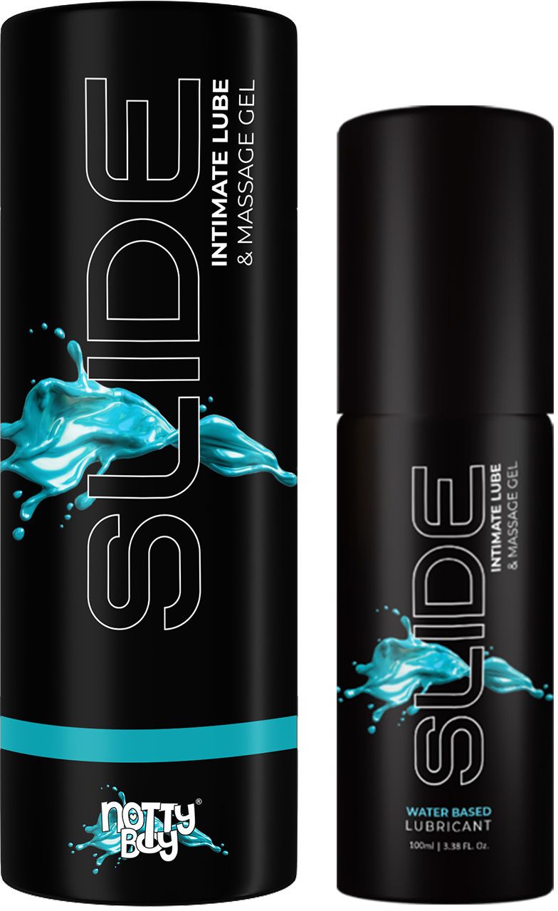 Slide Original Intimate Lube & Massage Gel, No Chemicals Water Based pH Balanced Lubricant-image-36