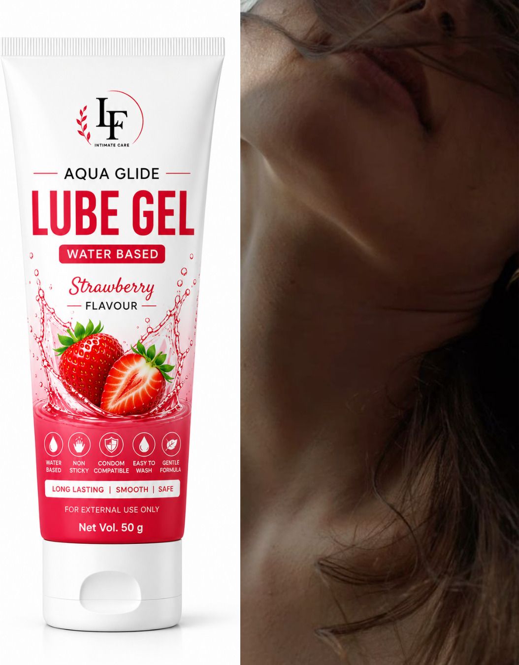 ltf Strawberry Water Based Personal Lubricant Gel for Men & Women 50 ml Lubricant-picture-13