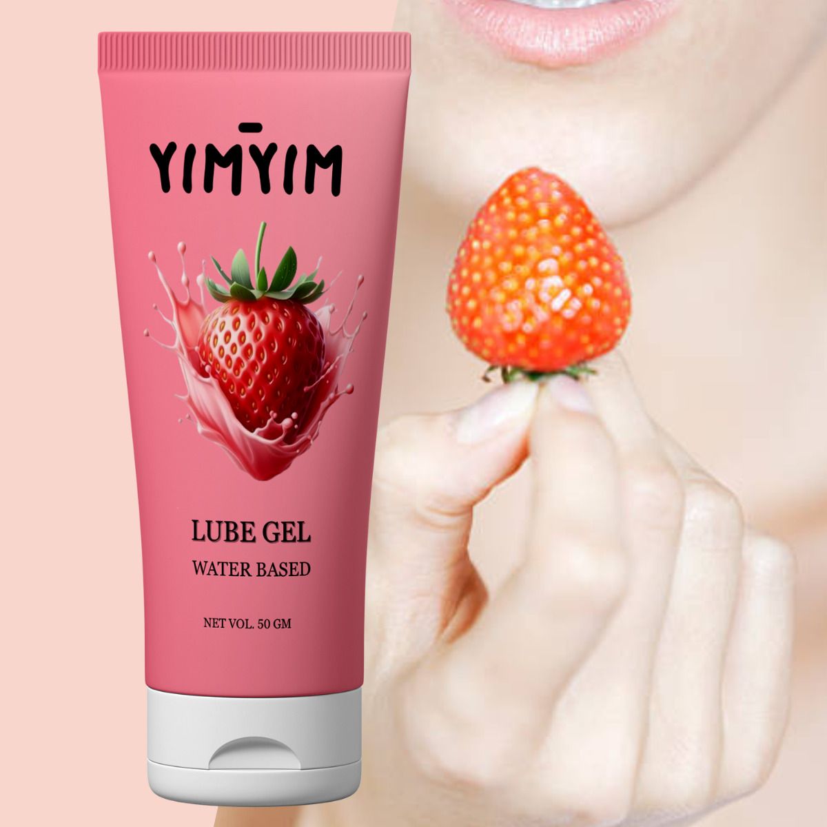 Strawberry Pleasure Lube – Water-Based, Smooth, & Great for Oral Play Lubricant-image-22