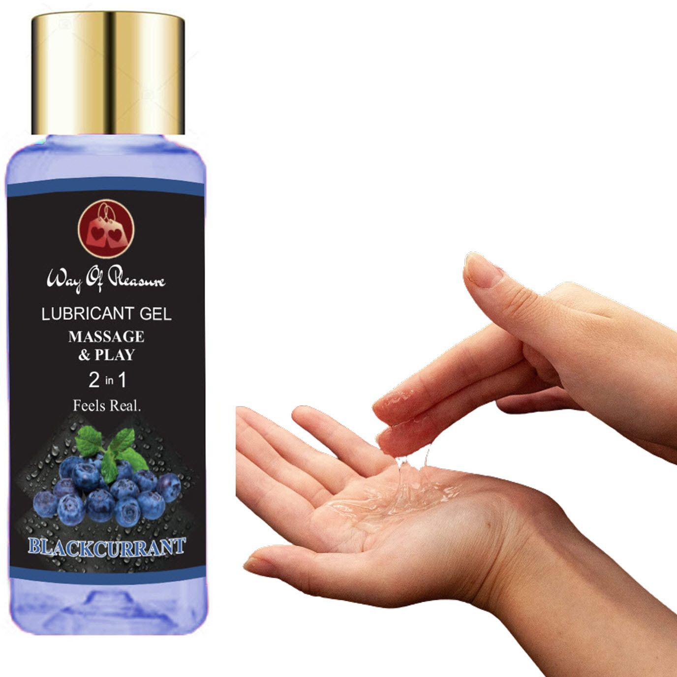 way of pleasure Blueberry Flavoured Lubricant Non Sticky Gel 50ml For Men & Women Lubricant-picture-15