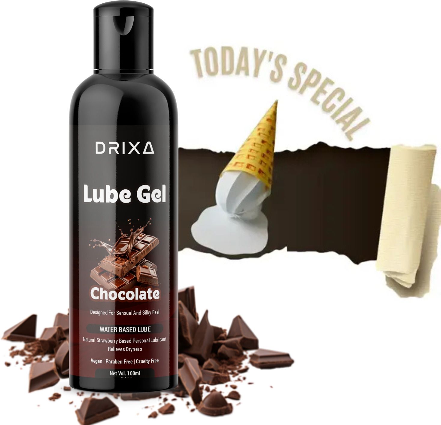 drixa LUBE GEL CHOCOLATE NIGHT ENJOY Lubricant-picture-19