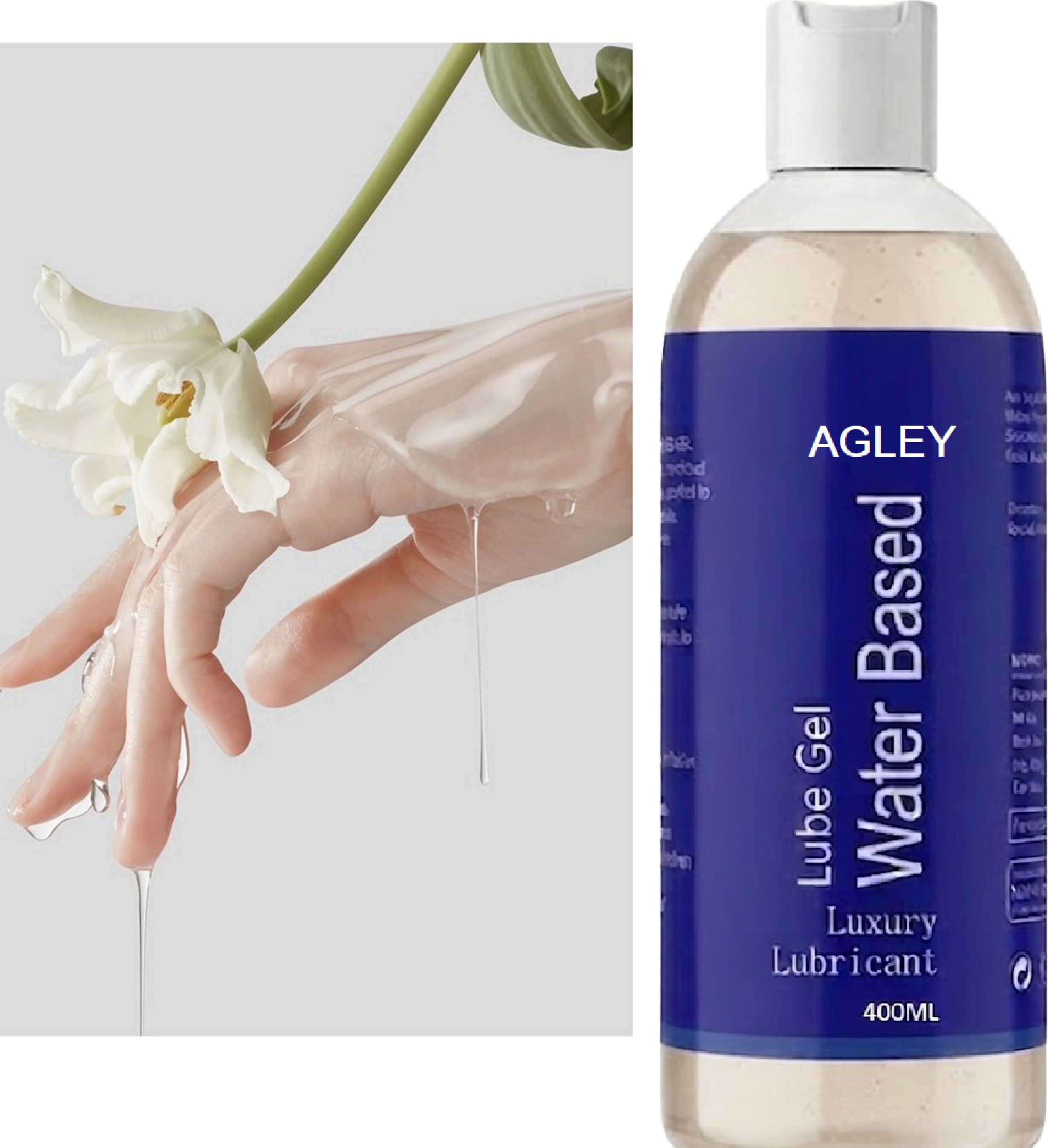 agley Intimate Lube & Massage Gel - Water Based Lubricant-picture-48