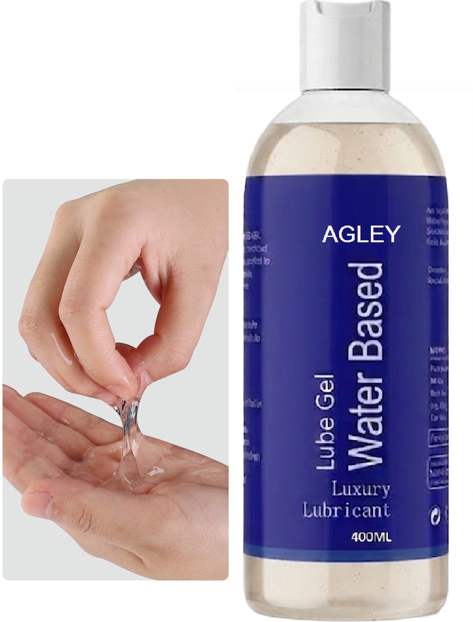 agley Water Based Lube For Men | Non-Sticky, Anti-Stain | 100% Safe Lubricant-picture-12