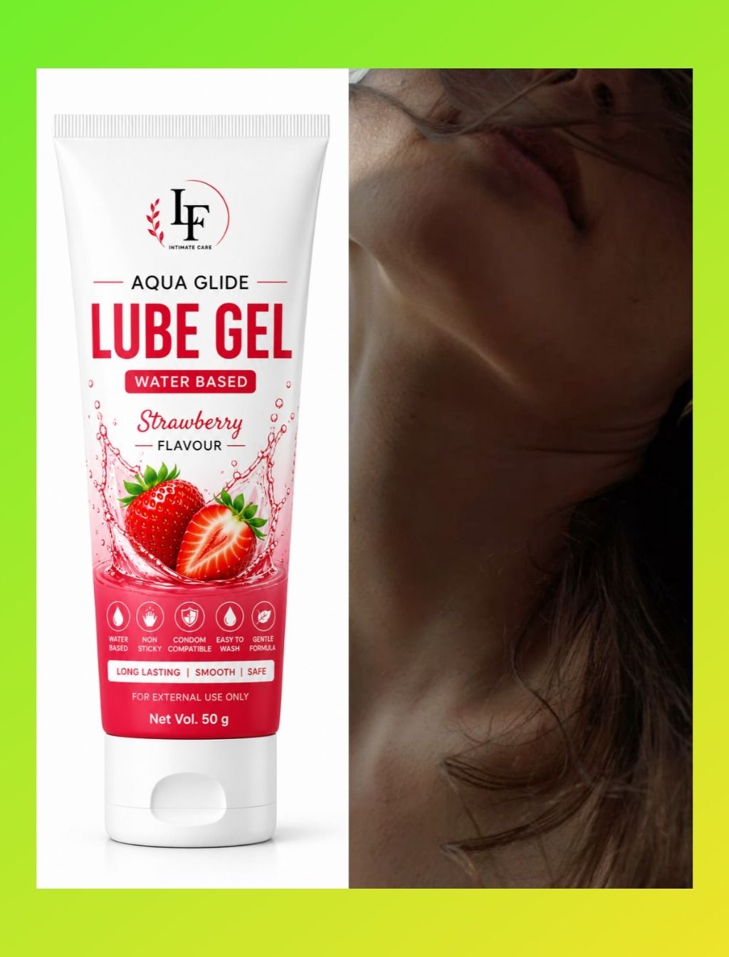 ltf Strawberry Lubricant Gel Easy Clean Formula 50 ml Lubricant-picture-29