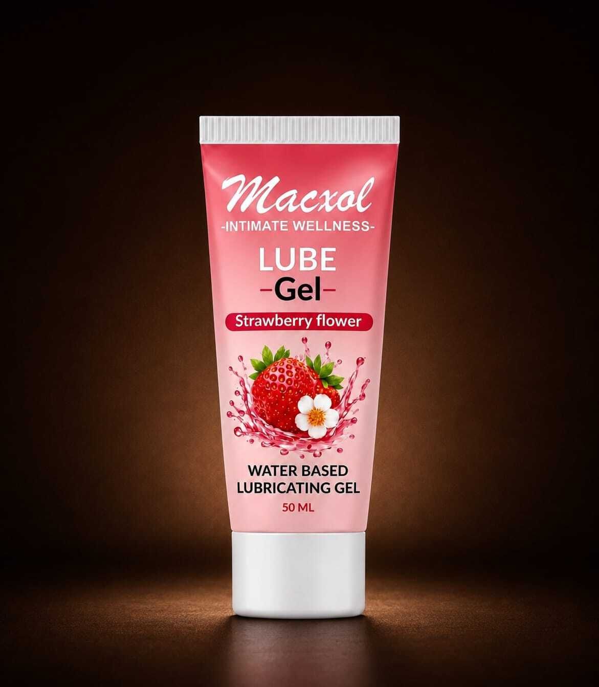 macxol Strawberry Flower Water-Based Lubricant Gel Lubricant-picture-14