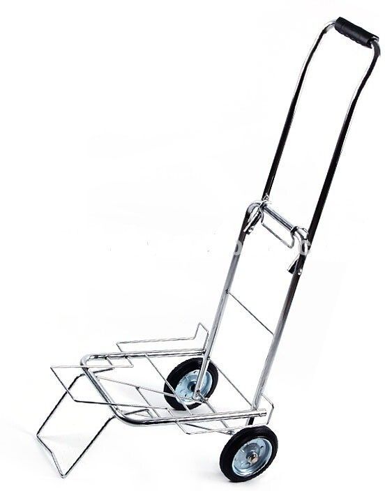 Foldable Multi Purpose Luggage Trolley Cart with Steel Luggage Trolley-image-34