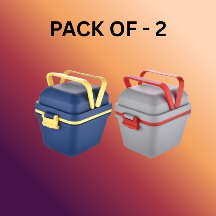 2pcs-baby-lunch-box-a14 2 Containers Plastic School Lunch Box-image-29