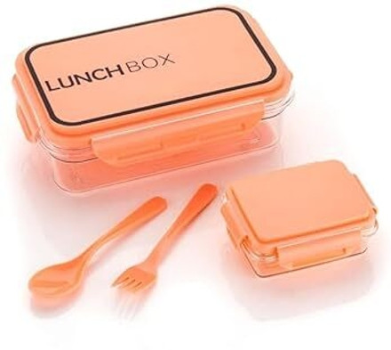 z top Lunch Box for Kids,Office Men 2 Containers Lunch Box image 1