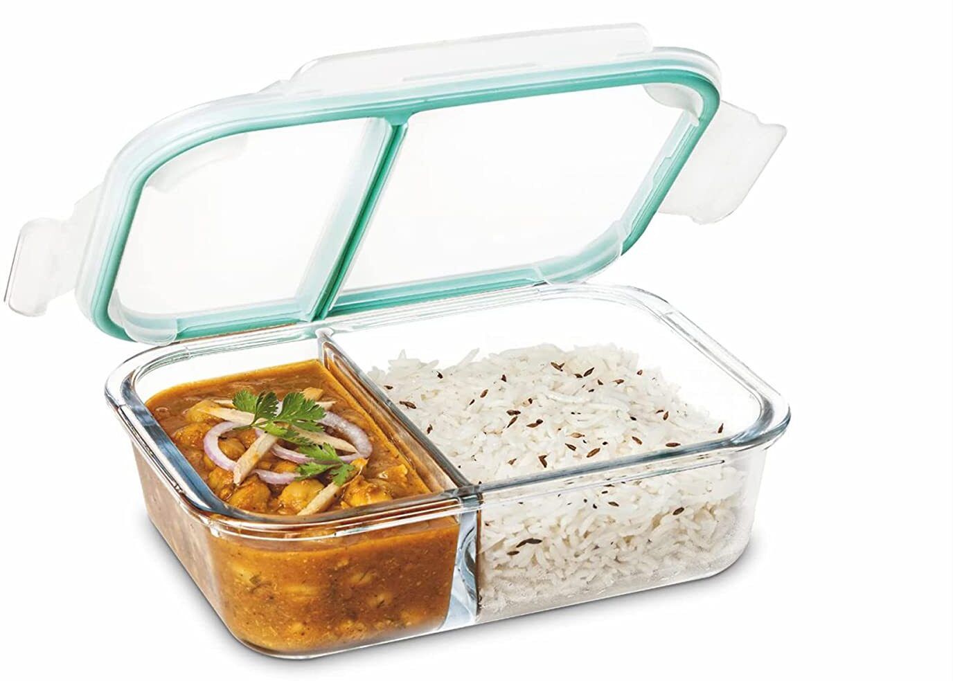 signoraware Glass slim lunch box 1 Containers Lunch Box-picture-16