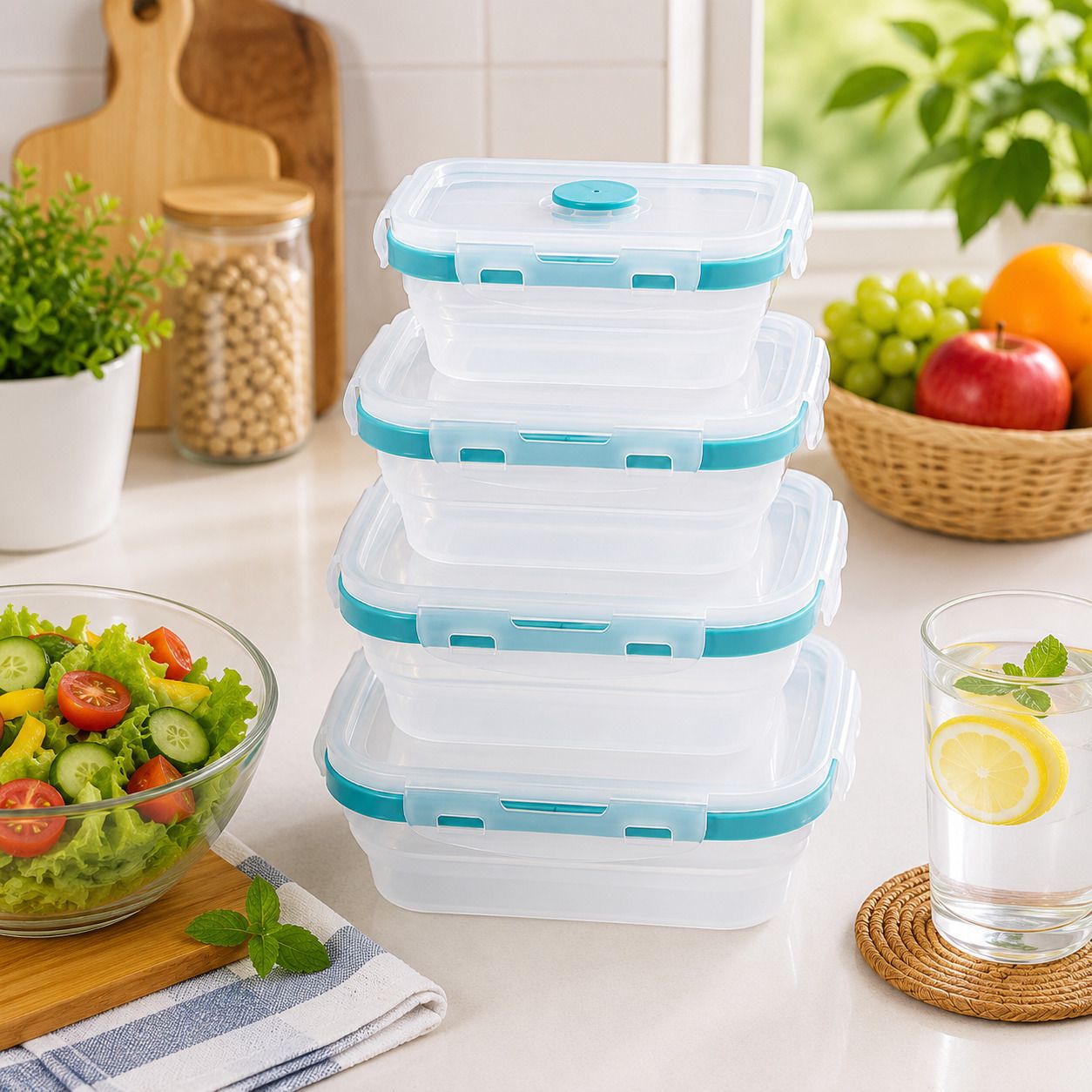 sageware Silicone Grocery Container - 4200 ml-picture-21