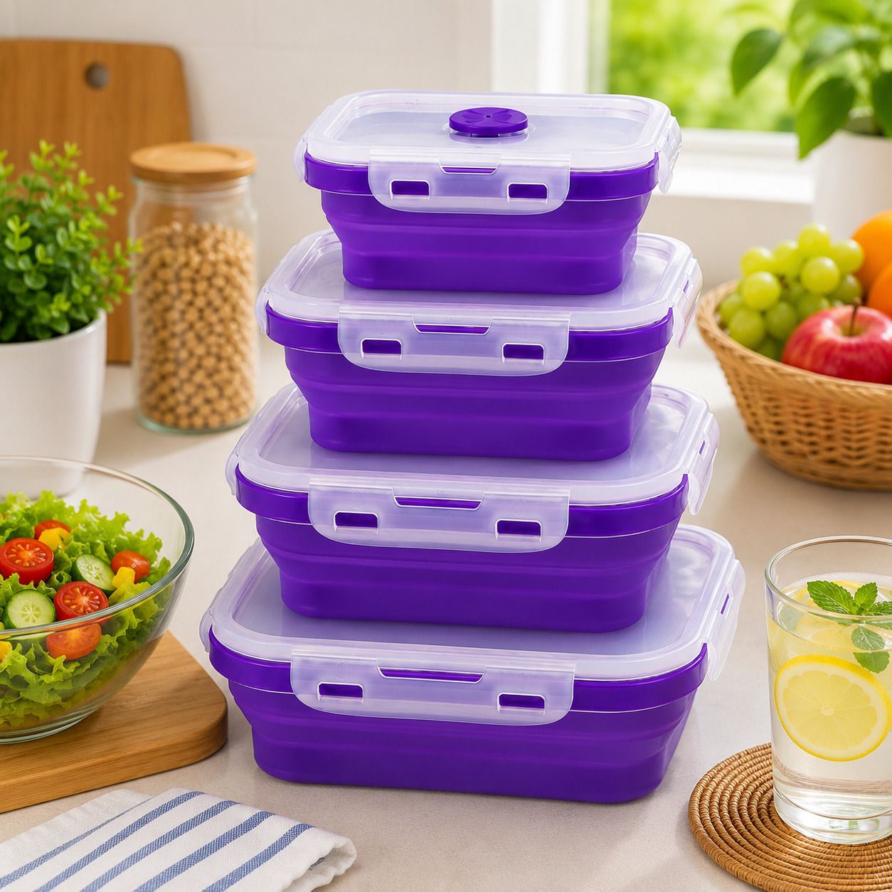 sageware Silicone Grocery Container - 4200 ml-picture-14