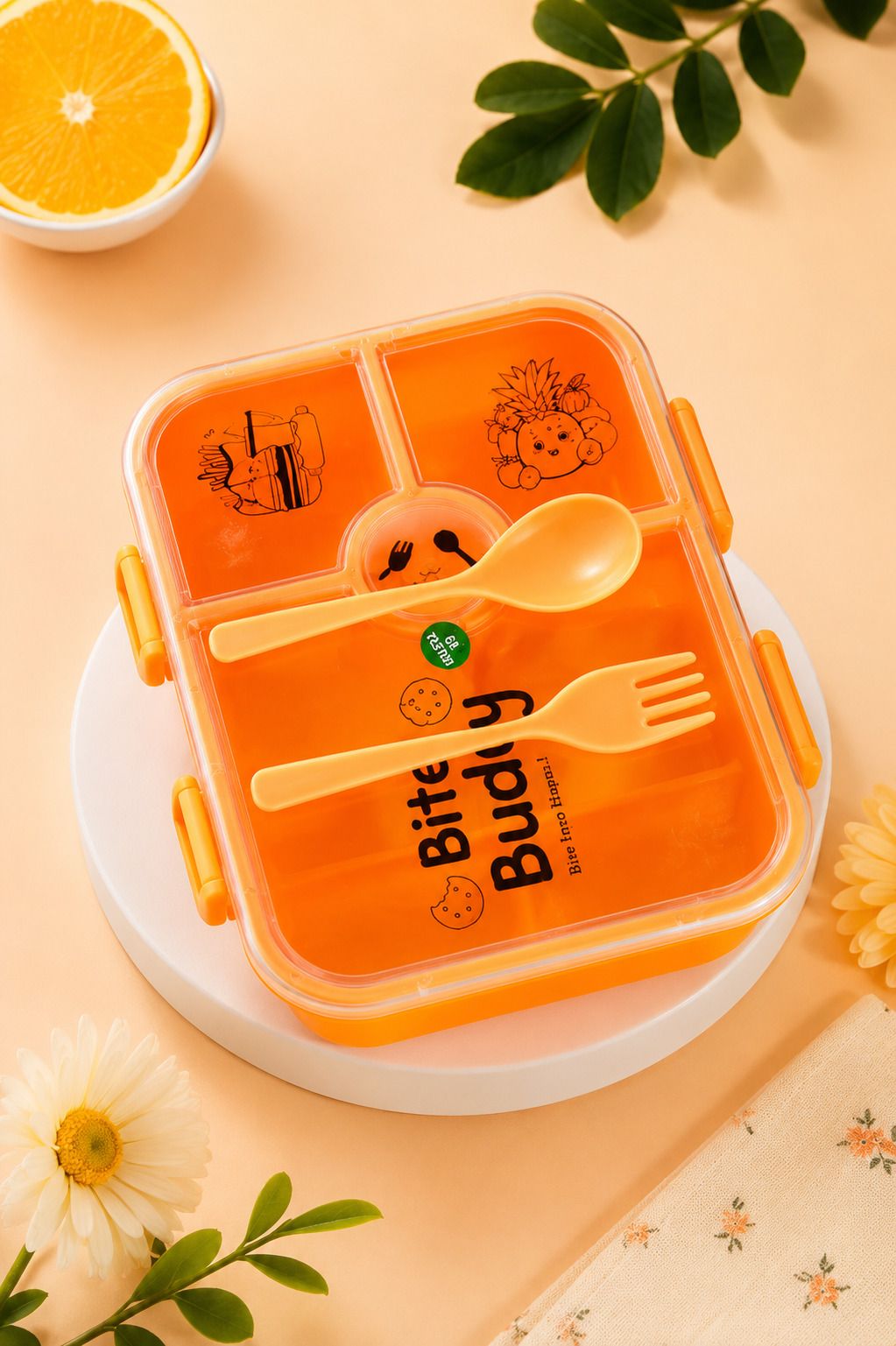 Lunch box 1 Containers Plastic, Silicone School Lunch Box-image-24
