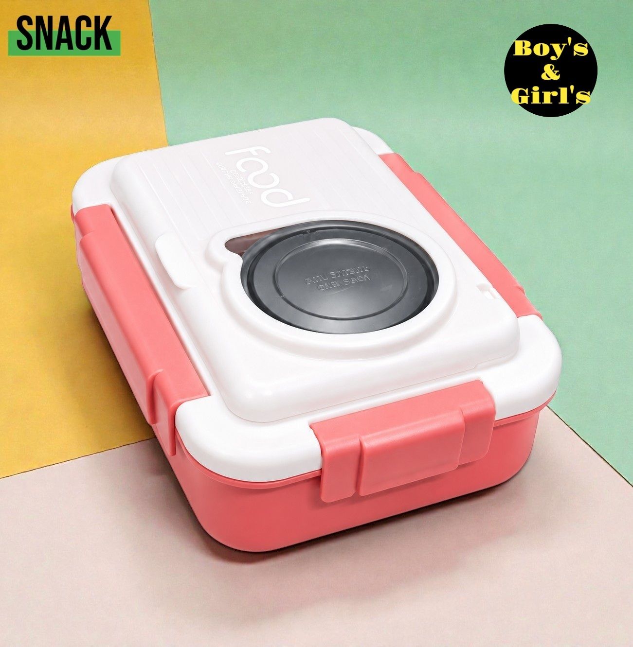 3baan A394 Premium Stainless Steel Lunch Box Leakproof Tiffin for Office & Travel 3 Containers Stainless Steel School Lunch Box-picture-23