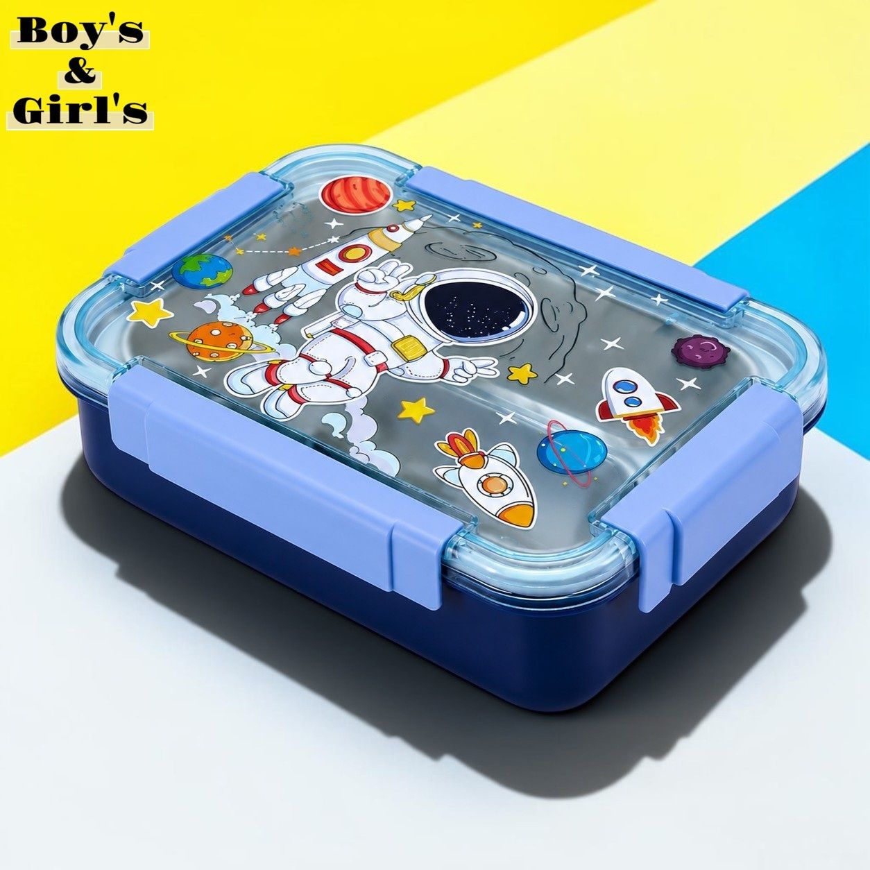 3baan X146 Lunch Box for Kids & Adults Leakproof Stainless Steel Tiffin Box 3 Containers Stainless Steel School Lunch Box-picture-7