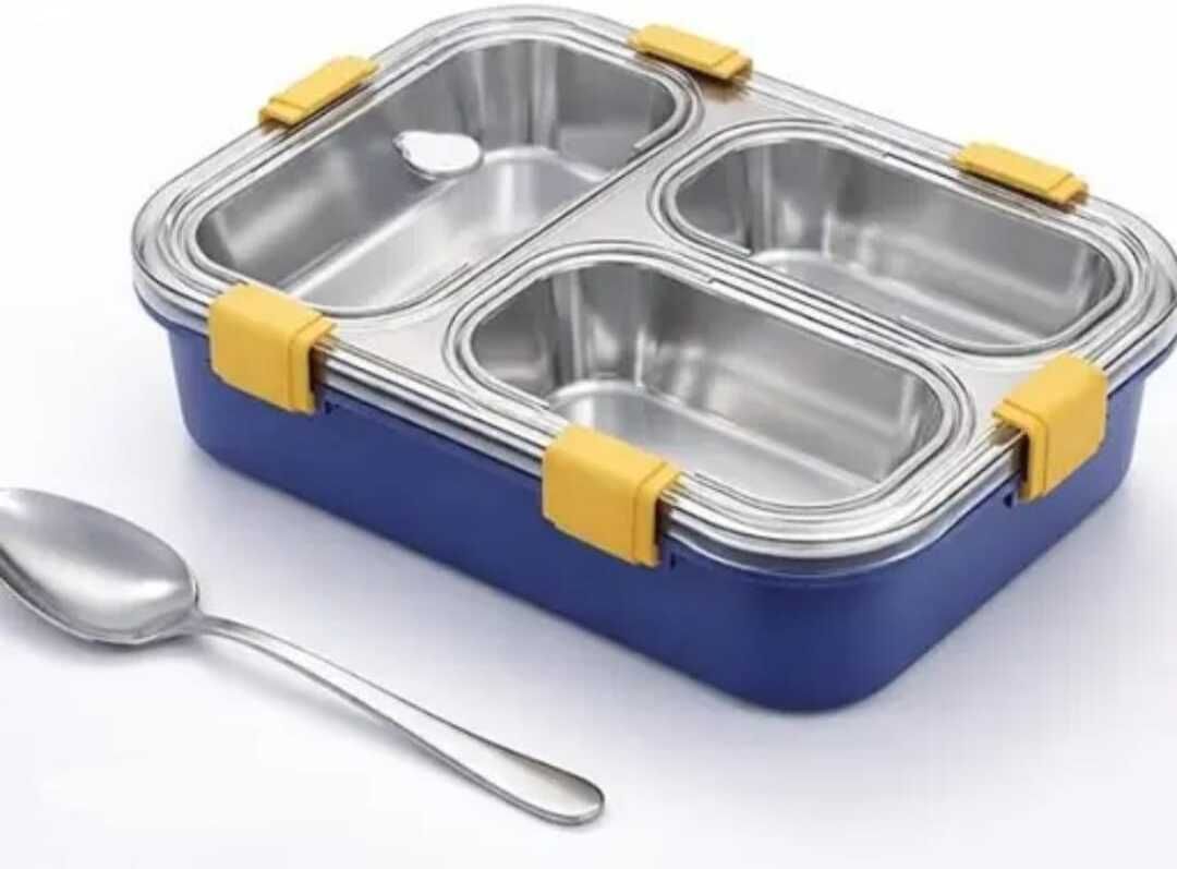 aviralgallery Tokyo Lunch Box 1 Containers Stainless Steel School Lunch Box-picture-39