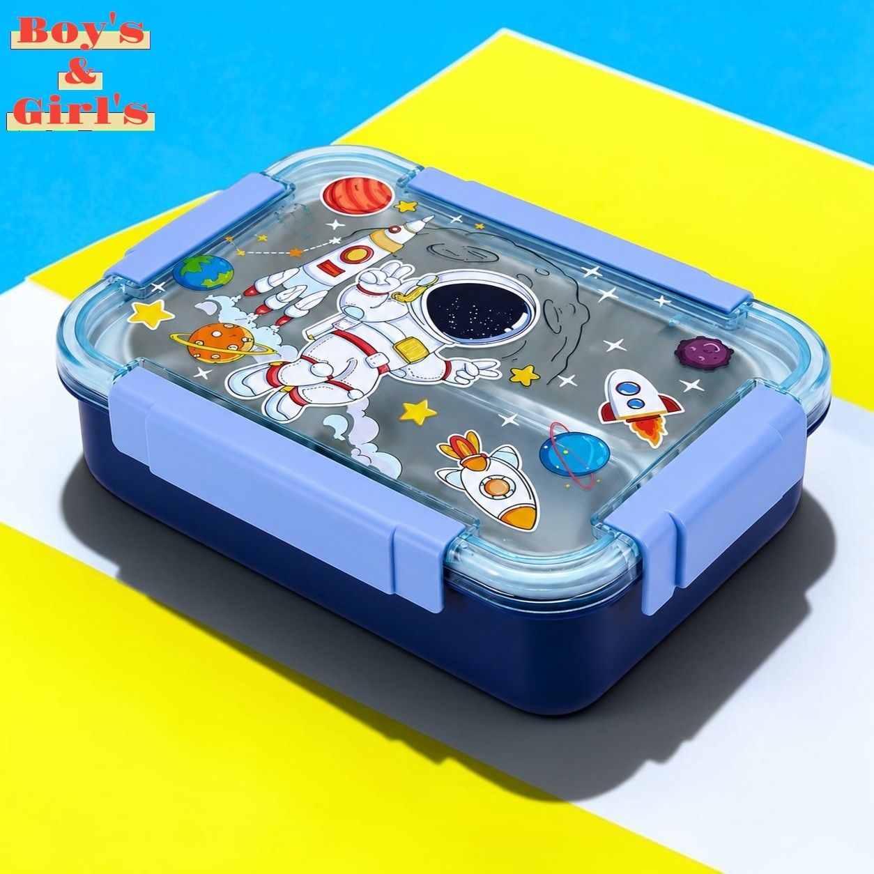 3baan X172 Leakproof Stainless Steel Lunch Box with Compartments for Kids & Adults 3 Containers Stainless Steel School Lunch Box-picture-22