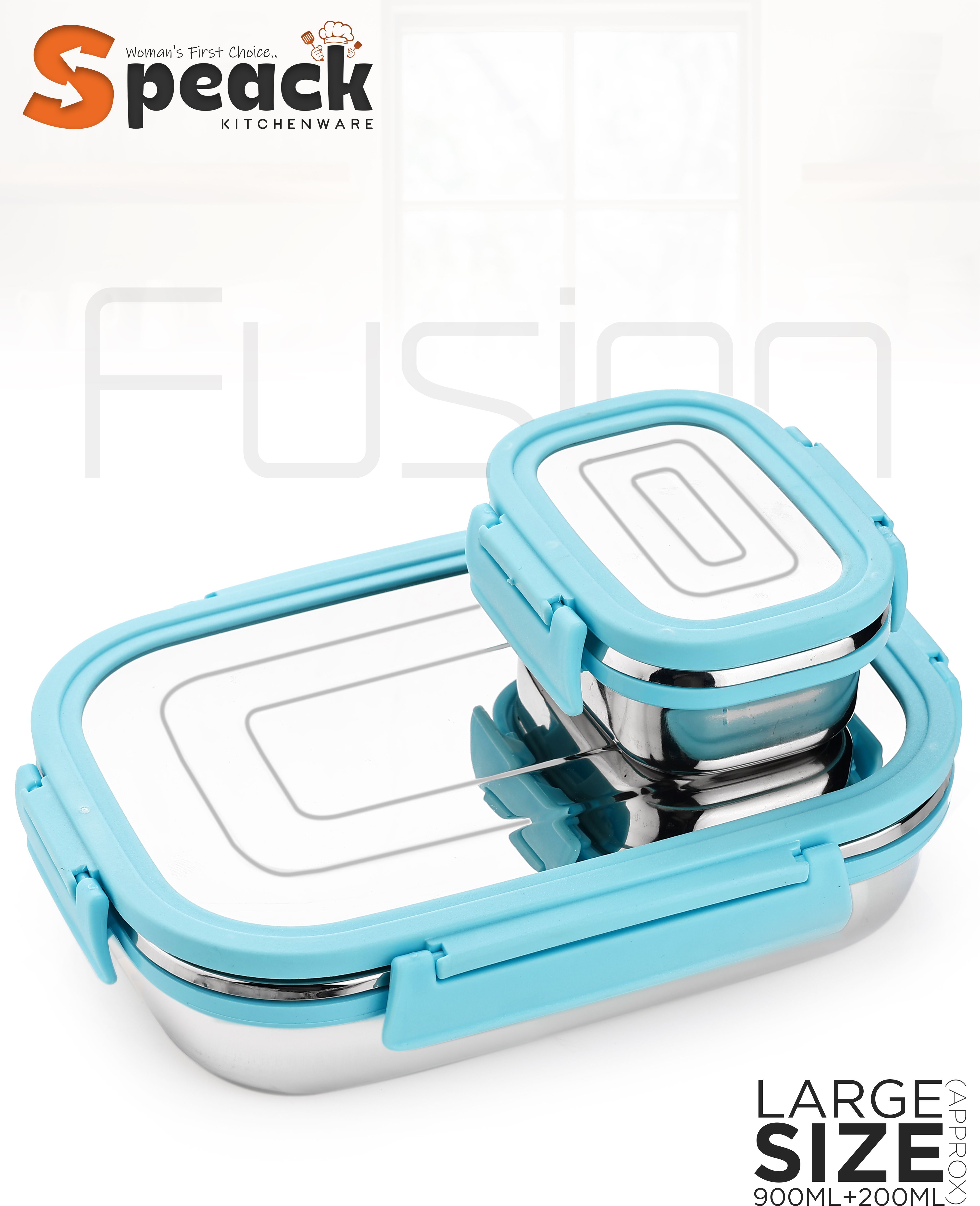 speack Stainless Steel Tiffin 2 Containers Lunch Box-picture-19