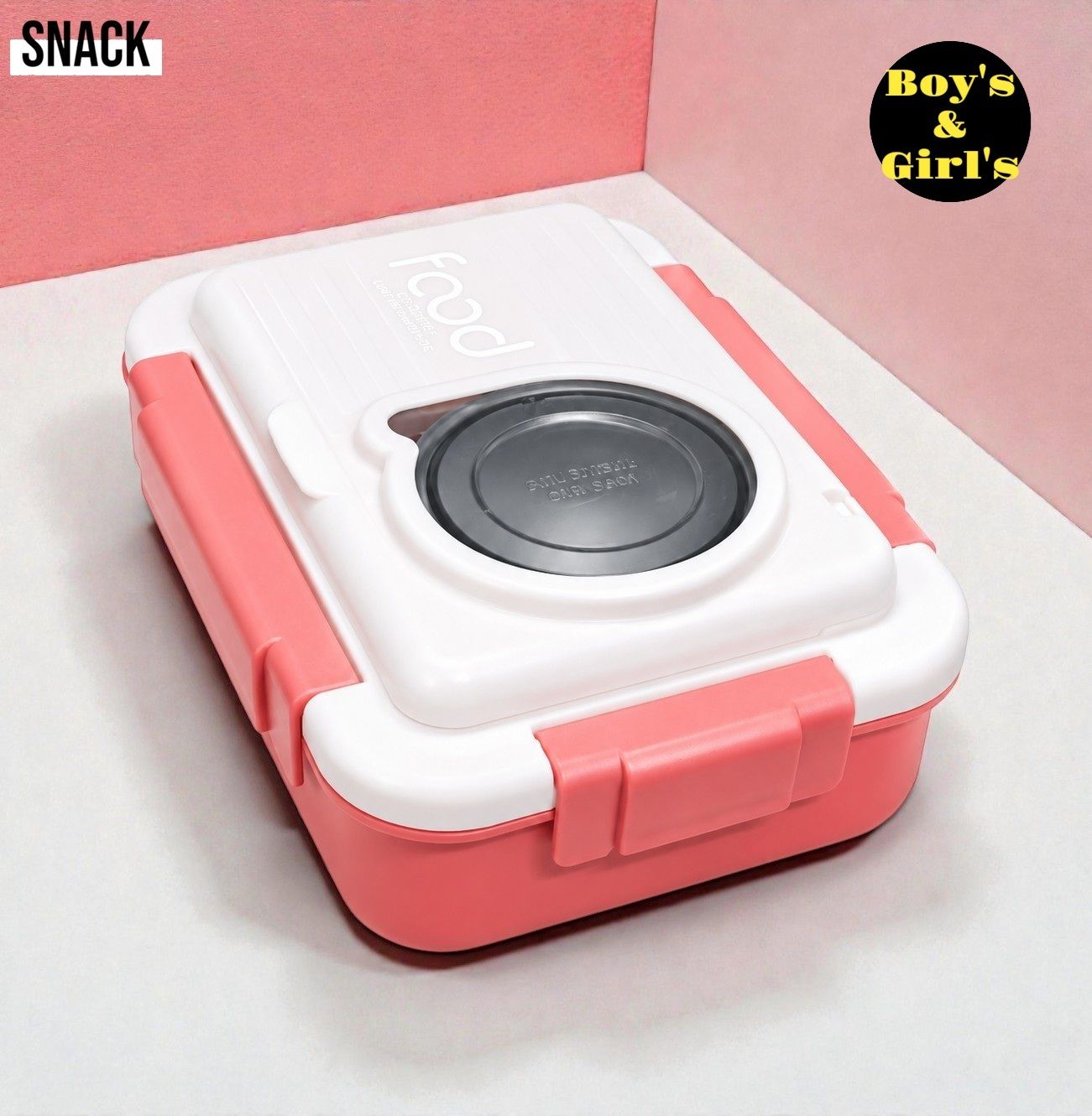3baan A208 Portable Leakproof Lunch Box Stainless Steel Tiffin for Office School 3 Containers Stainless Steel School Lunch Box-picture-11