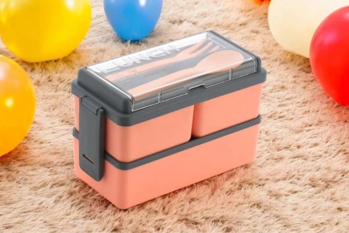 PREMIUM LUNCH BOX 3 SET 3 Containers Plastic School Lunch Box-image-27