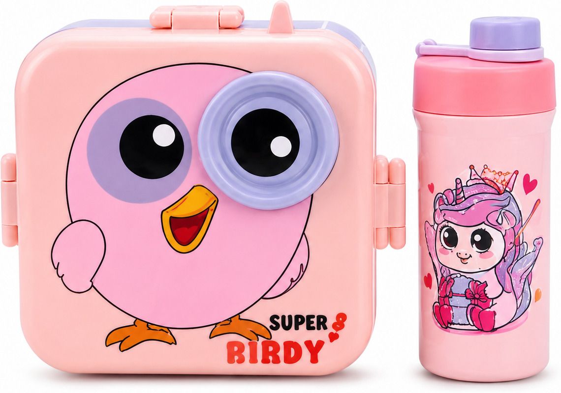 Dinosaur Lunch Box Combo 1 Containers Plastic, Polypropylene School Lunch Box-image-3