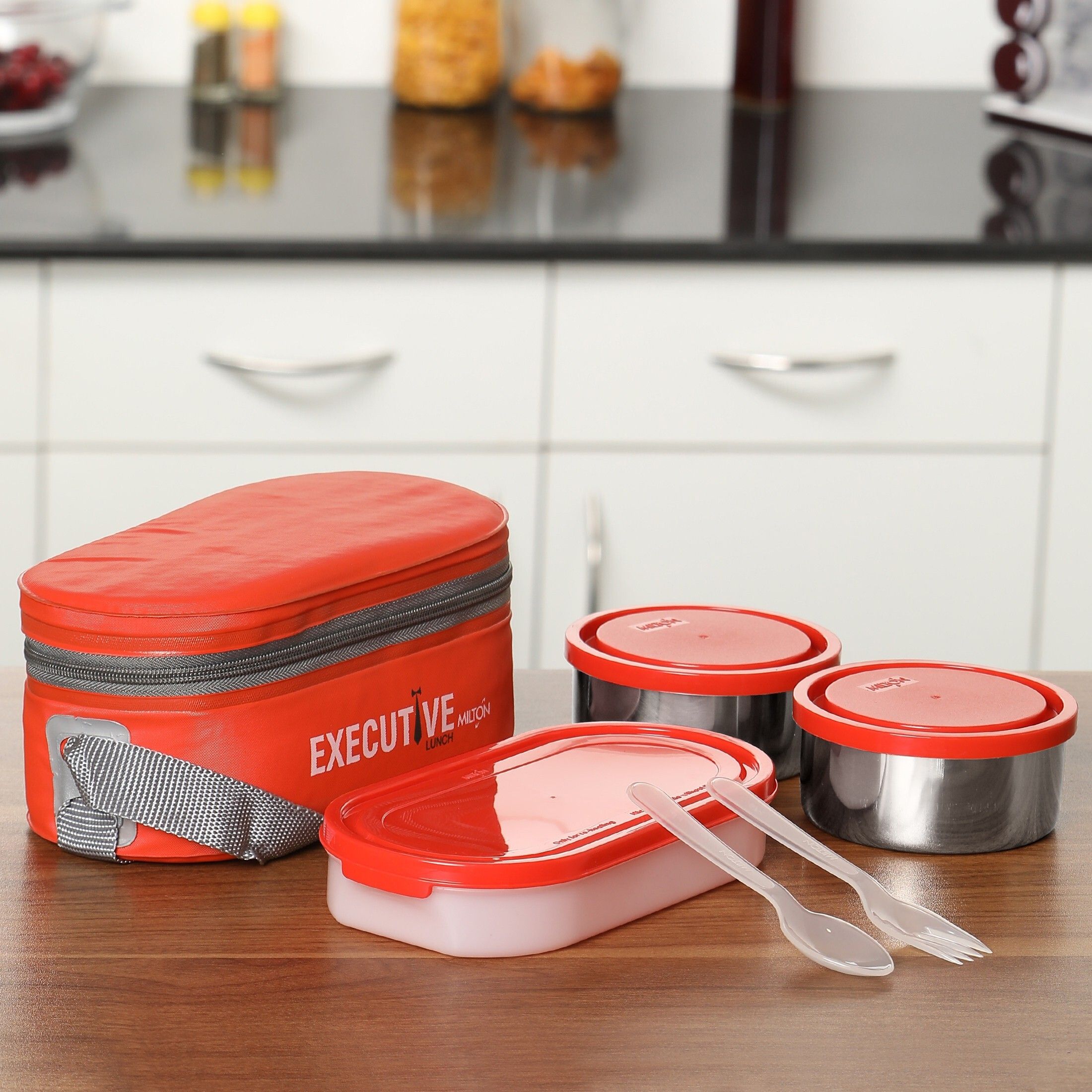 Executive 3 Containers Lunch Box-image-7
