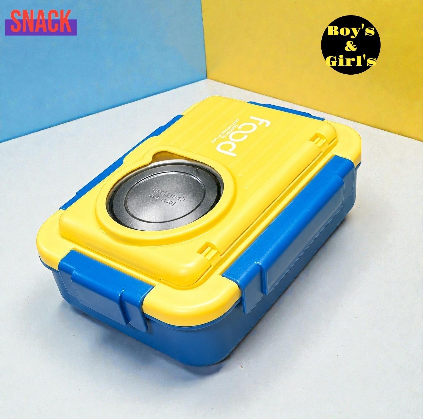 3baan A155 18 Compartment Stainless Steel Lunch Box Leakproof Food Storage Container 3 Containers Stainless Steel School Lunch Box-picture-8