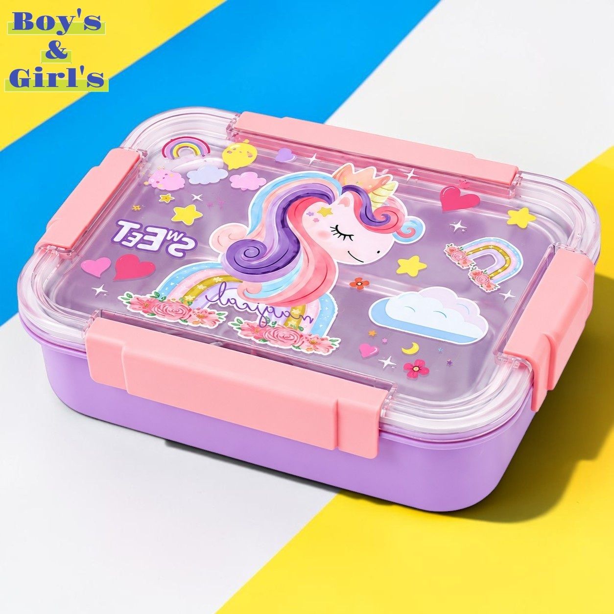 3baan X23 Insulated Lunch Box for Office School College Leakproof Food Container 3 Containers Stainless Steel School Lunch Box-picture-9