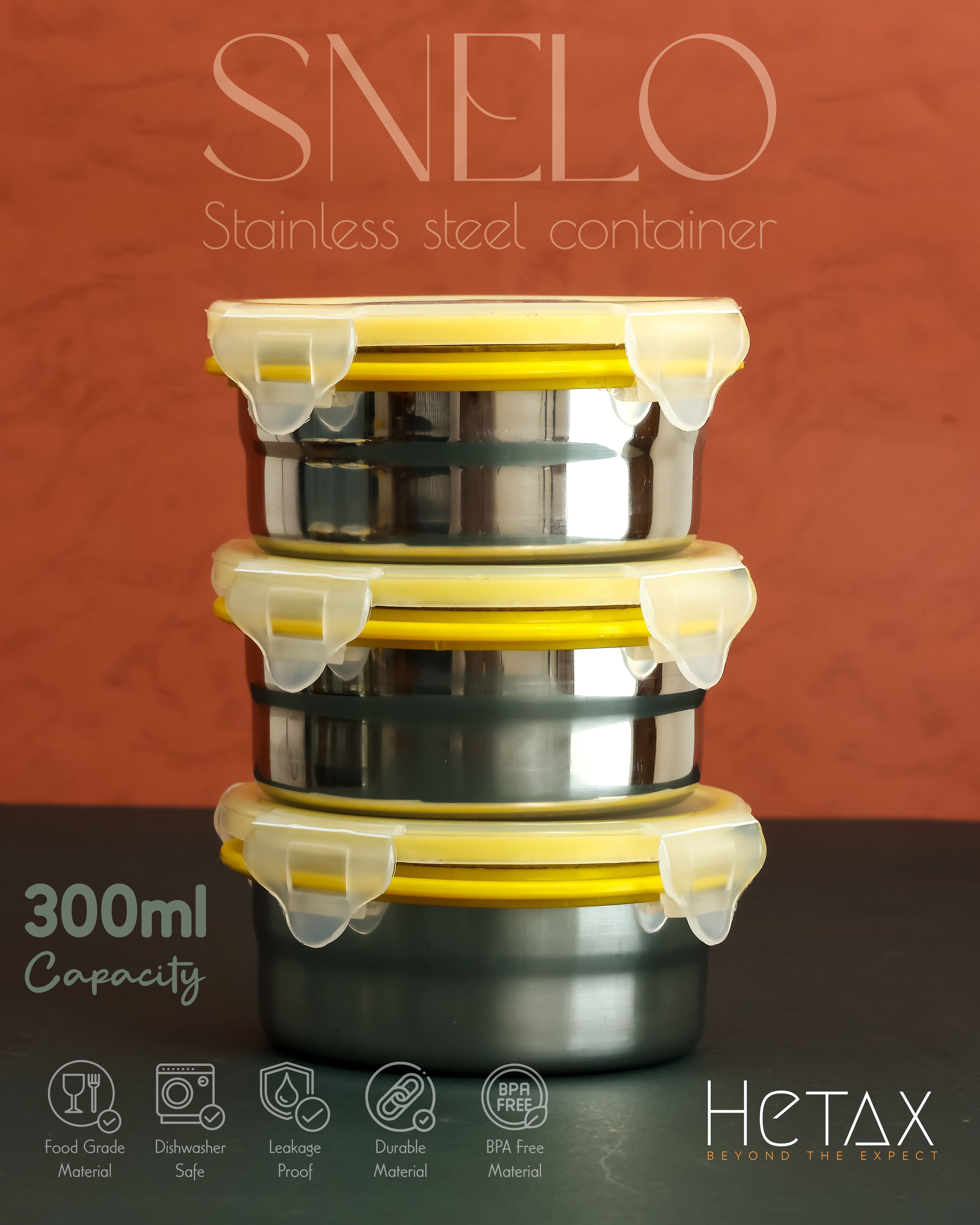 SC-S3-01 3 Containers Stainless Steel, Plastic Office Lunch Box-image-40