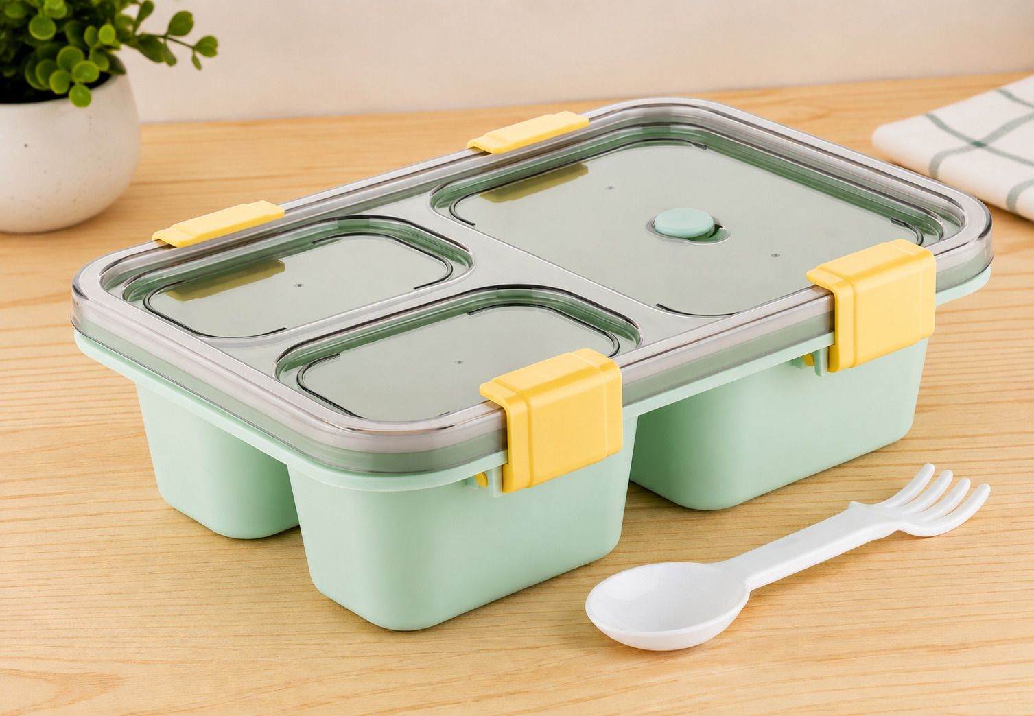 Tokyo Lunch Box 1 Containers Plastic, Polypropylene School Lunch Box-image-49
