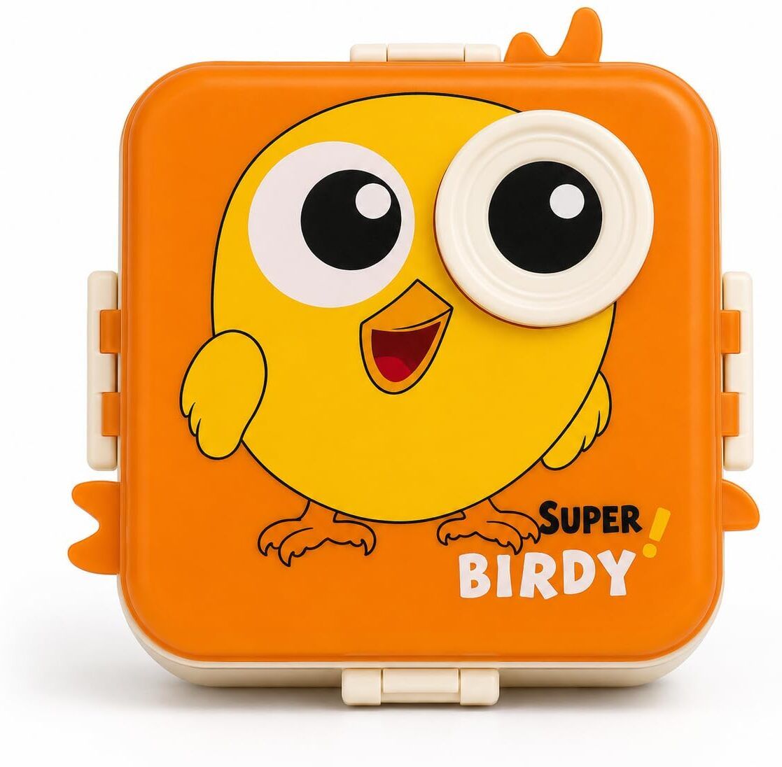 extracharm Kids Lunch Box 3 Containers Plastic School Lunch Box-picture-35
