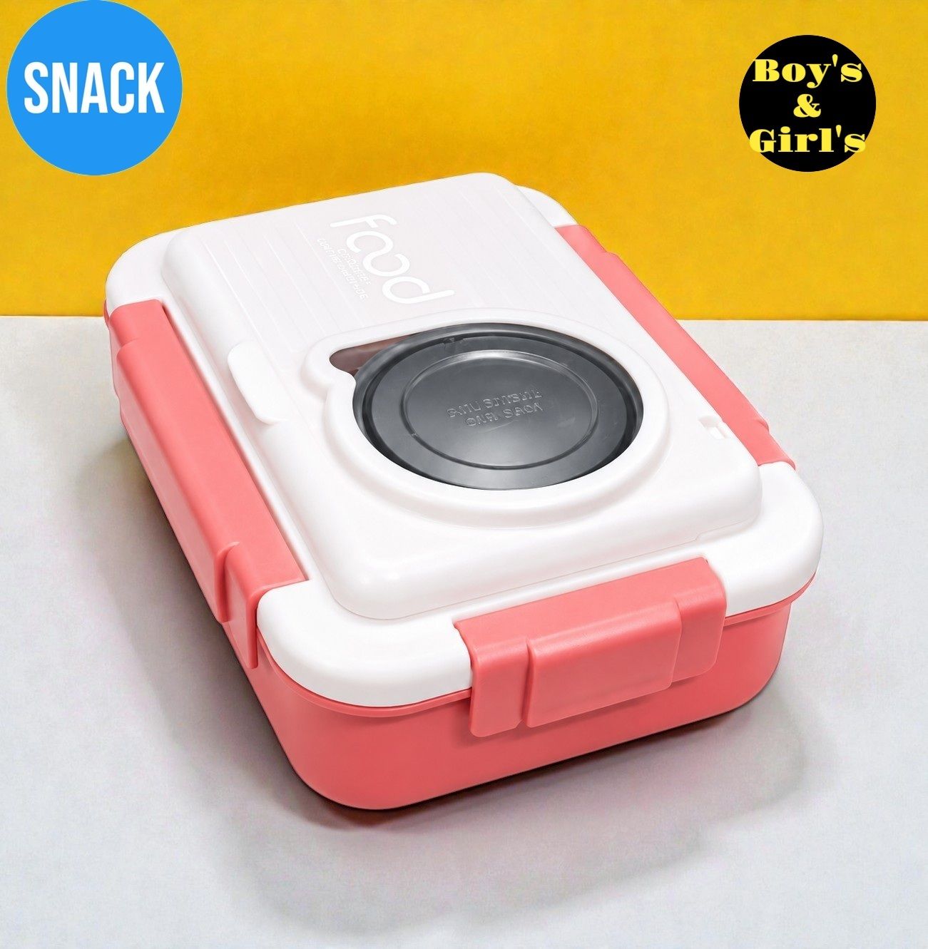3baan A267 Food Grade Stainless Steel Lunch Box with Leakproof Lid for Daily Use 3 Containers Stainless Steel School Lunch Box-picture-26