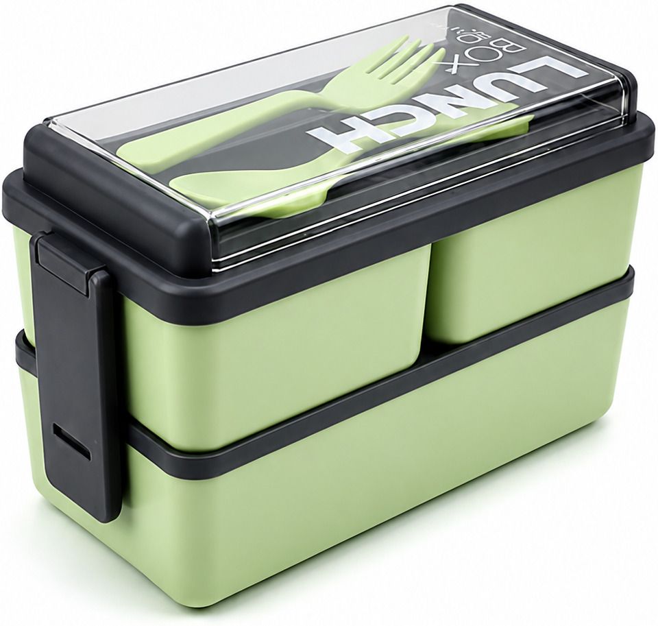 afzaltraders Essential Lunch Boxes 3 Containers Plastic Office Lunch Box-picture-54