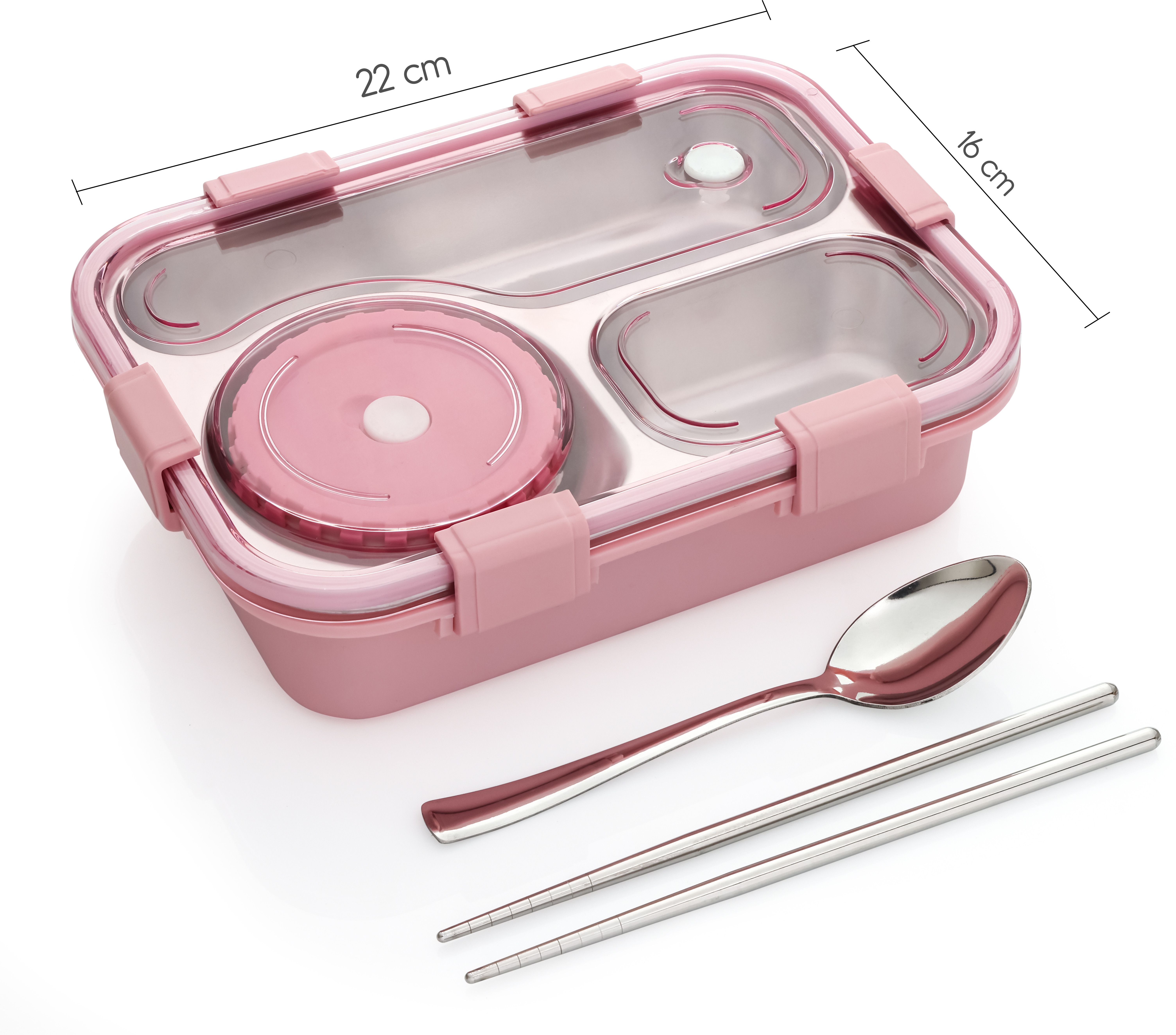 Koi Koi Kawaii Leak Proof Lunch Box 3 Containers Lunch Box