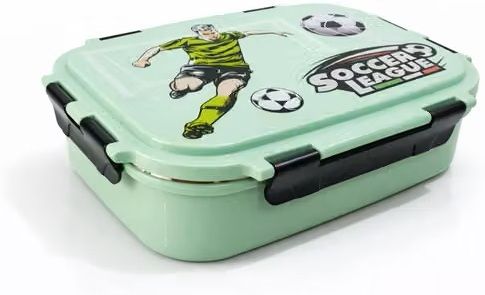 ECO Sports Desine Tiffin For Kids 2 Containers Plastic School Lunch Box-image-27