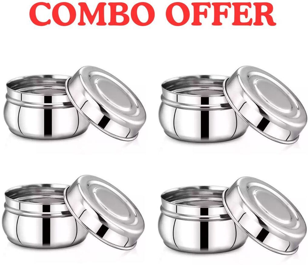 Stainless Steel Lunch Box/Tiffin 1 Containers Stainless Steel Office Lunch Box-image-38