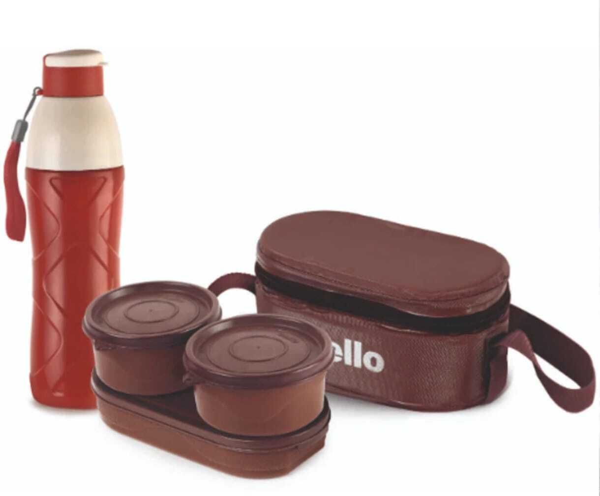 001 3 Containers Plastic School Lunch Box-image-37