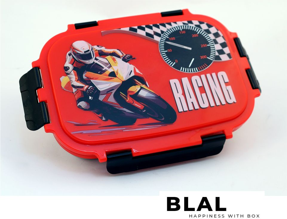 blal RacingRed-001 2 Containers Lunch Box-picture-21