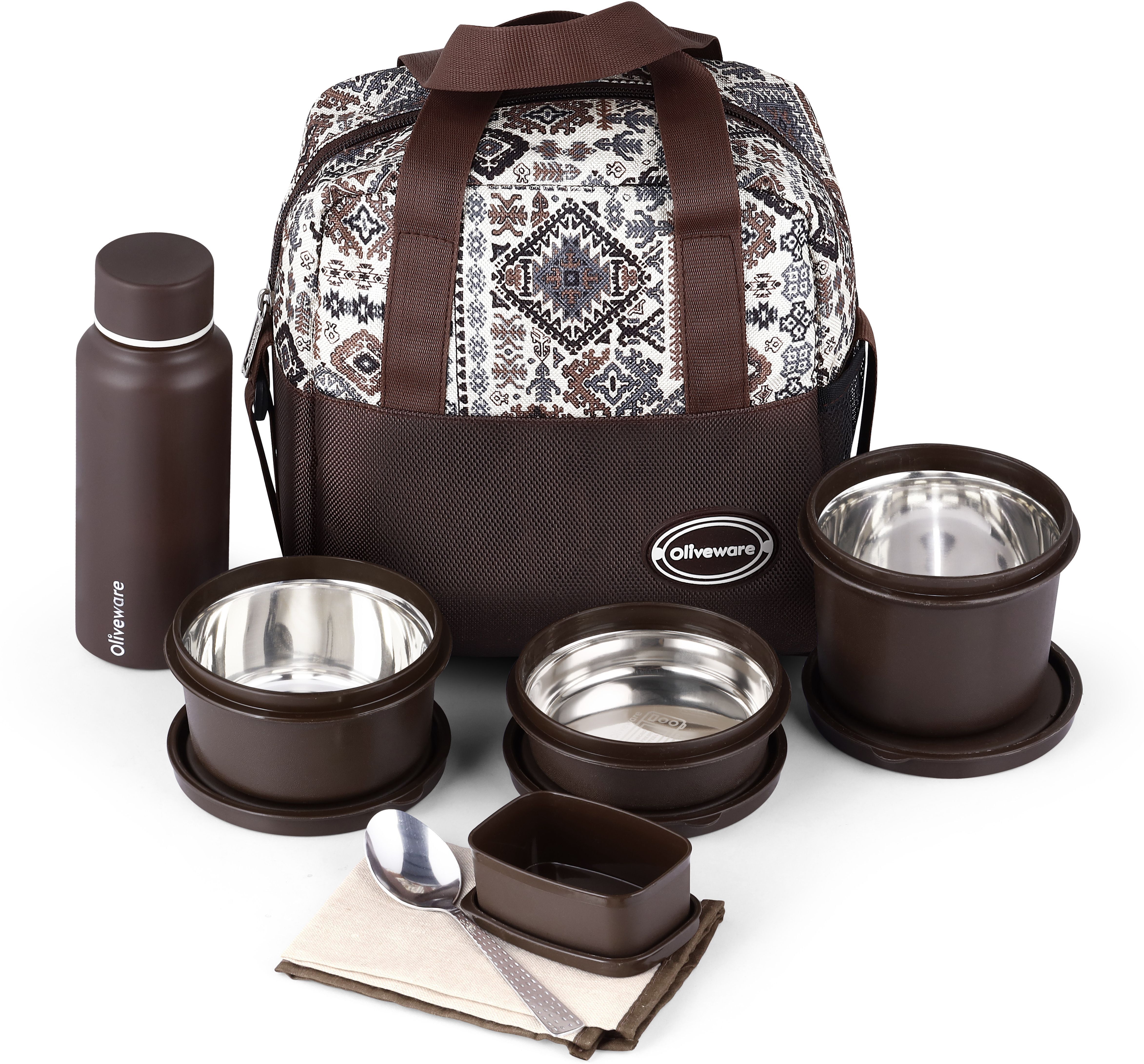 oliveware Marina Lunch Box 3 Containers Lunch Box-picture-12