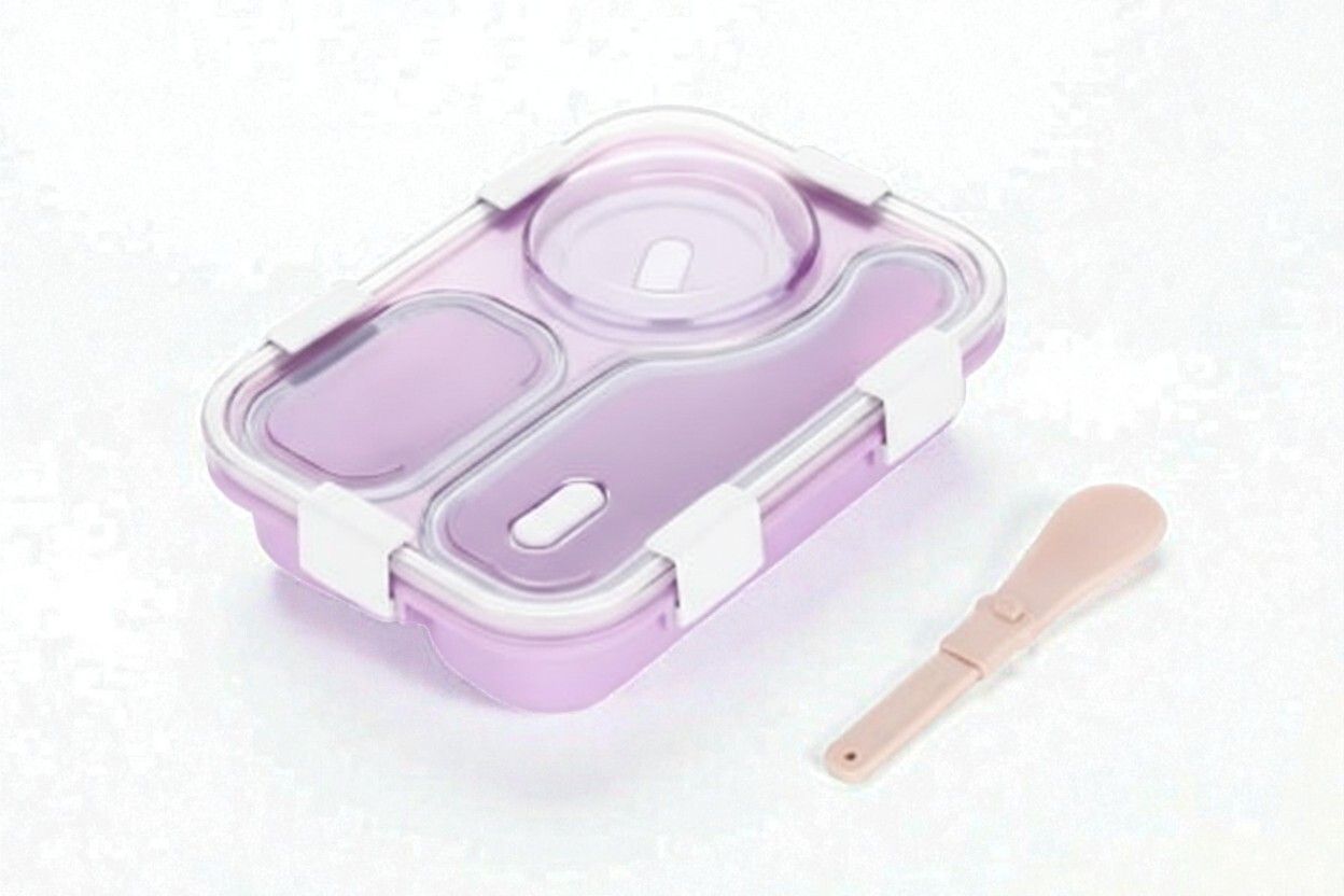 Premium Compartment Meal Carrier Design Series Model 4 1 Containers Plastic School Lunch Box