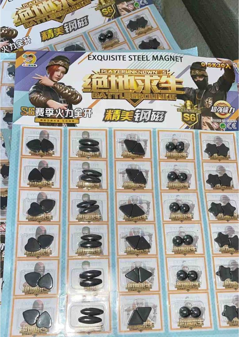 (Pack of 30 Pairs) Refrigerator Magnets Multipurpose Office Magnets Pack of 60