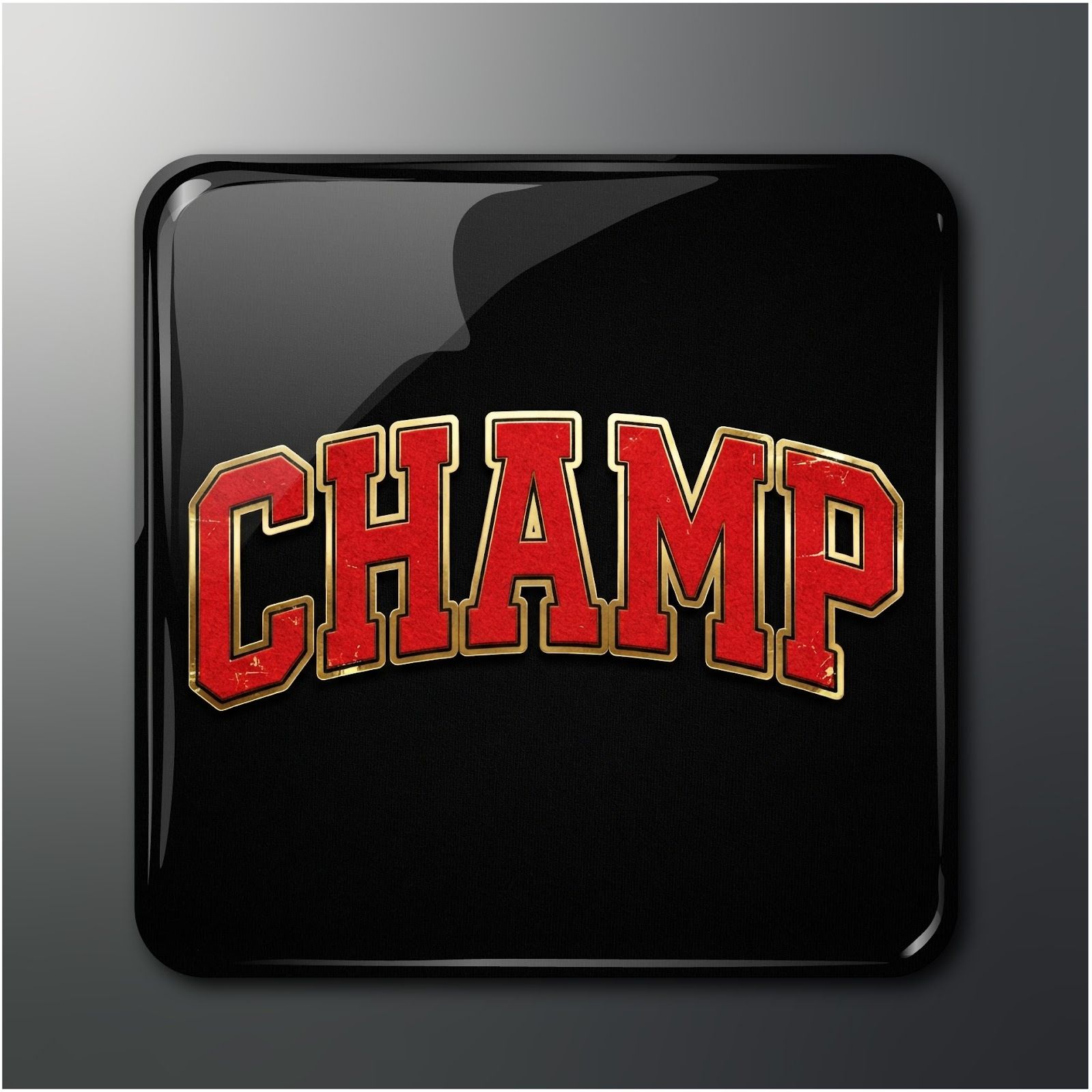 CHAMP 2x2 inch Glossy Fridge Magnet (Pack of 1) Fridge Magnet Pack of 1-image-45