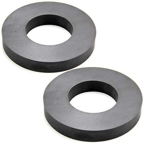 Magnets OD 60mm x ID 24mm x 13mm Thick Round Craft Magnets Multipurpose Office Magnets Pack of 2-image-25